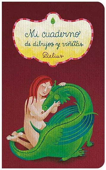 Portada de Mi cuaderno de dibujos y viñetas, de Delius