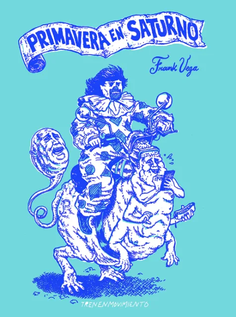 Portada de Primavera en Saturno, de Frank Vega