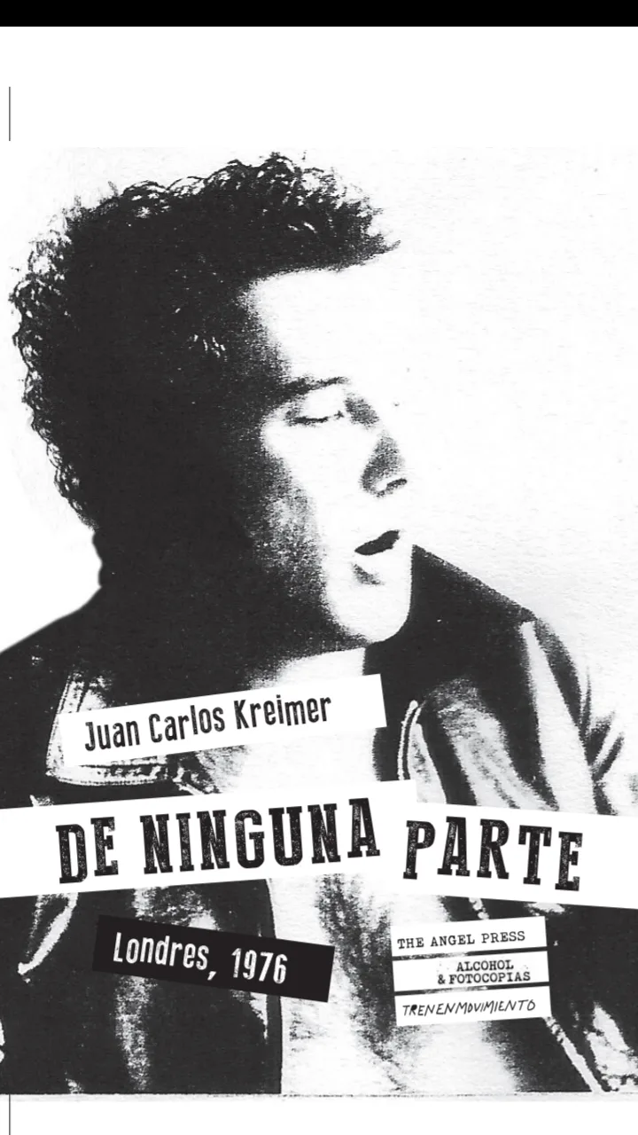 Portada de De ninguna parte, Juan Carlos Kreimer