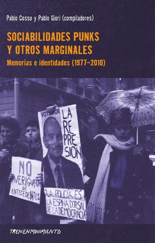 Portada de Sociabilidades punks y otros marginales, Cosso, Giori (compiladores)