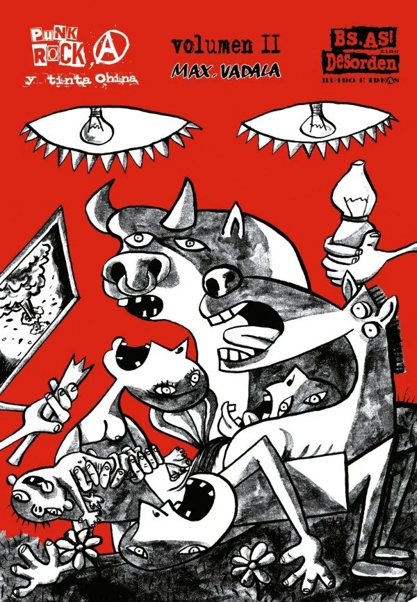 Portada de Punk Rock, anarquía y tinta china - volumen 2